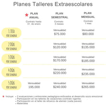 Cargar imagen en el visor de la galería, Taller Extraescolar - (1 día) PASE DÍA