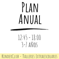 Taller Extraescolar - PLAN ANUAL +