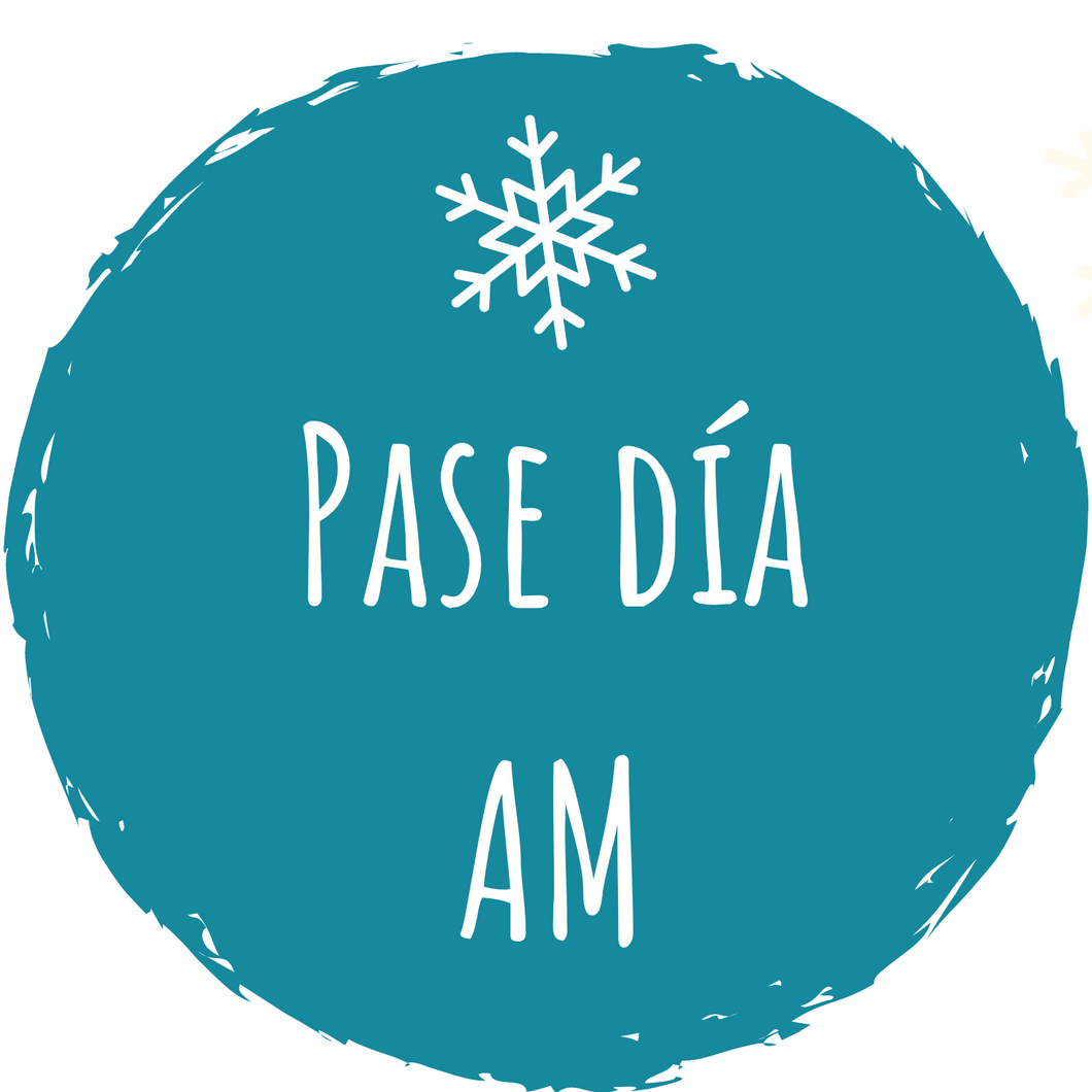 Pase Día Am 7:45 a 13:15