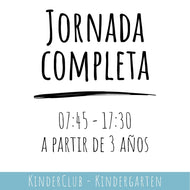 Kindergarten - Mensualidad / Monatsbeitrag - JORNADA COMPLETA (07:45 - 17:30 hrs)
